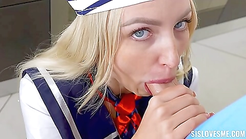 Blonde Hussy Gets Nicely Fucked In Pov With Alex Jett And Britt Blair